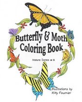 Butterflies and Moths Coloring Book