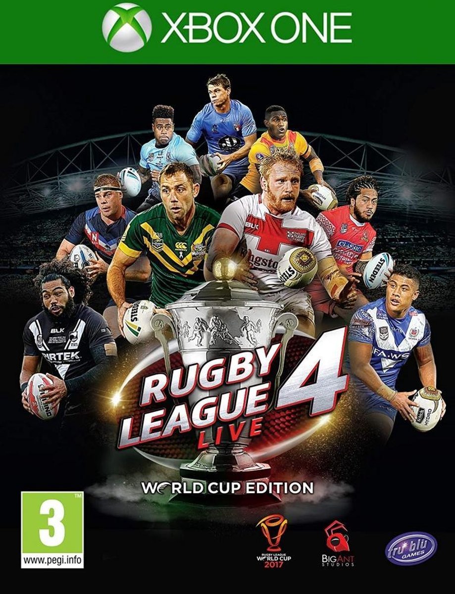 Rugby League Live 4 - World Cup Edition (OUR EXCLUSIVE) (Xbox One)