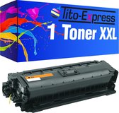 PlatinumSerie 1 toner XXL alternatief voor HP CF360X black