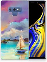 Geschikt voor Samsung Galaxy Note 9 Uniek TPU Hoesje Boat