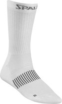 Spalding Col Sportsokken - Maat 31-34 - Unisex - wit/zilver