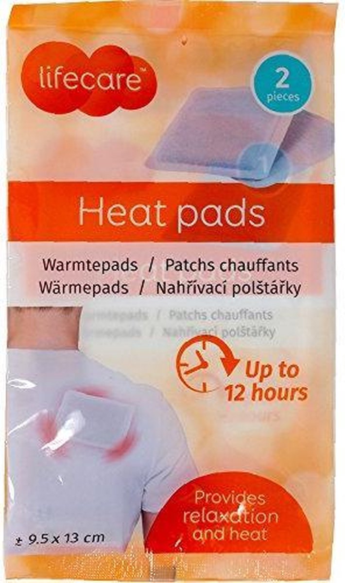 Lifecare Warmtepads - 2 stuks | Heat pads | bol.com