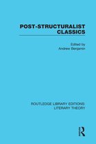 Routledge Library Editions: Literary Theory - Post-Structuralist Classics