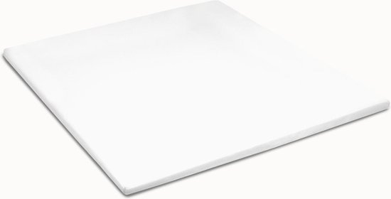onderdak Etna streep Cinderella - Molton topper hoeslaken (tot 15 cm) - 180x200/210 cm - White |  bol.com