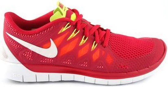 bol.com | Nike Free 5.0 - Sneakers - Dames - Maat 37,5 - Rood