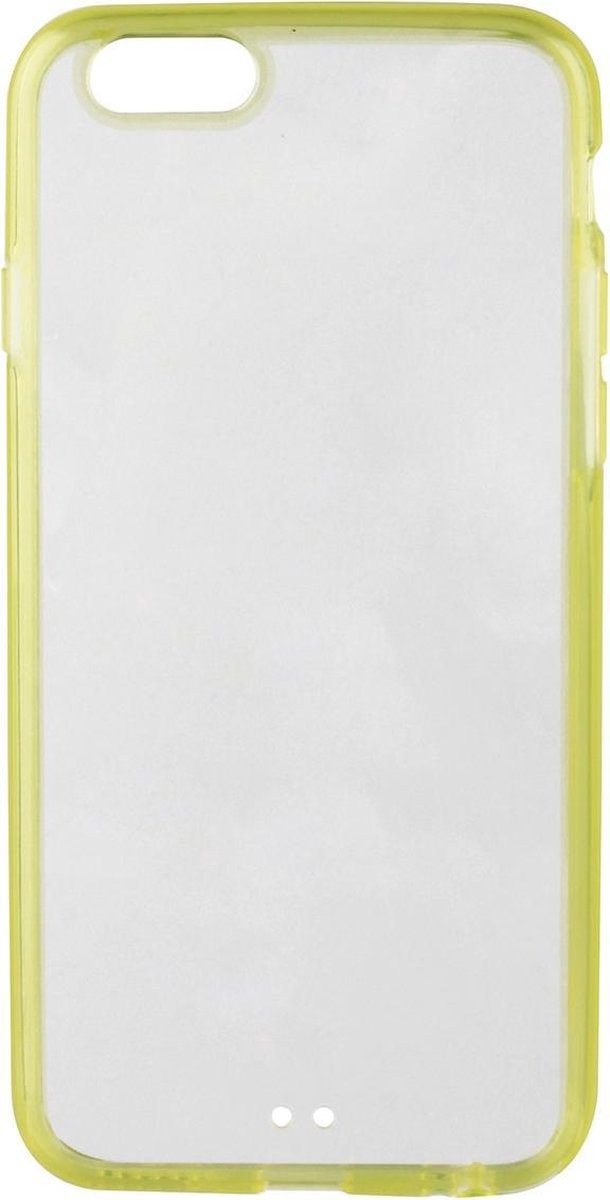 XQISIT Odet voor iPhone 6/6S Transparant/lime