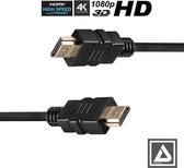 LAV - 1.4 HDMI kabel – 3 meter 4K Ultra HD 1080P - Verguld