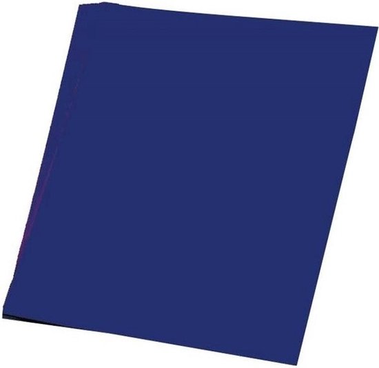 100 vellen donker blauw A4 papier | bol.com