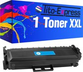 PlatinumSerie 1x toner cartridge alternatief voor HP CF411X Cyan