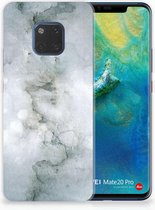 Huawei Mate 20 Pro Uniek TPU Hoesje Painting Grey