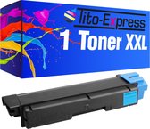 PlatinumSerie® XXL cyaan alternatief voor Kyocera Mita toner TK-590 7.000 pagina 's