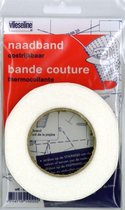 VLIESELINE NAADBAND 1CM X 12,5 MTR. WIT. 5 ROLLEN