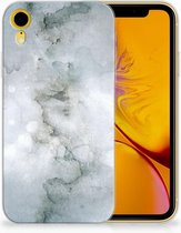 TPU-siliconen Hoesje Geschikt voor iPhone Xr Painting Grey