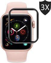 3x Apple Watch 40mm Series 4 Screen Protector PET Crystal Clear | Full Screen Cover Full Image - de iCall