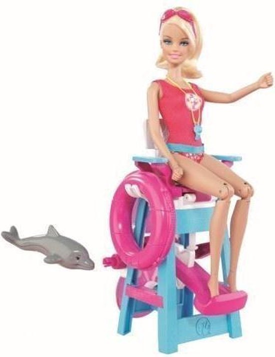 Barbie Ik Ben Een... Strandwacht - Barbie pop