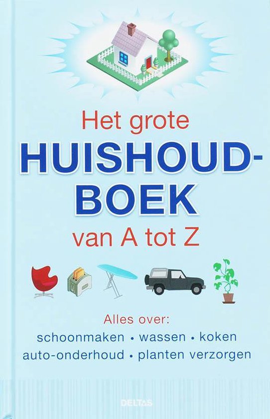 Cover van het boek 'Het grote huishoudboek van A tot Z' van E. Dusseldorfer