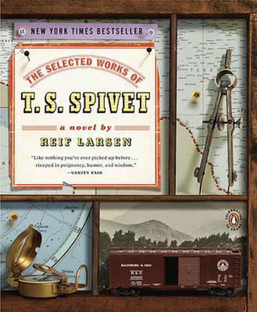 Omslag van The Selected Works of T. S. Spivet