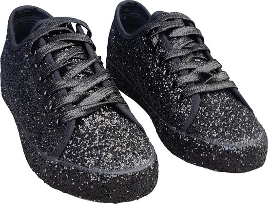 Toppers glitter sneakers, rood