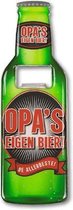 Bieropeners - Opa's eigen bier