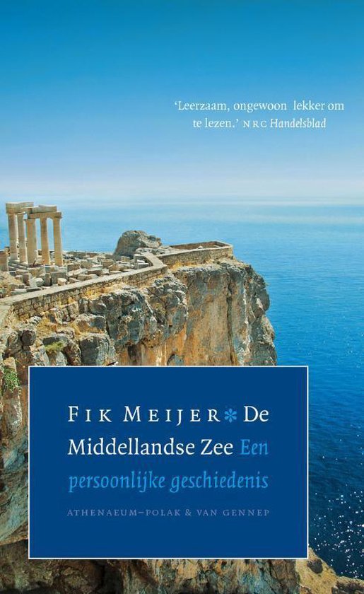 Cover van het boek 'De Middellandse Zee' van F. Meijer