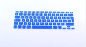 Xssive Toetsenbord cover voor MacBook Air 11 inch - siliconen - donker blauw - NL indeling