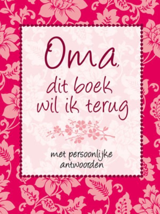 Oma, dit boek wil ik terug - Willemijn de Weerd | Respetofundacion.org