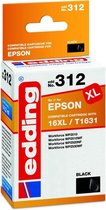 Edding Inktcartridge vervangt Epson 16XL, T1631 Compatibel Zwart EDD-312 18-312