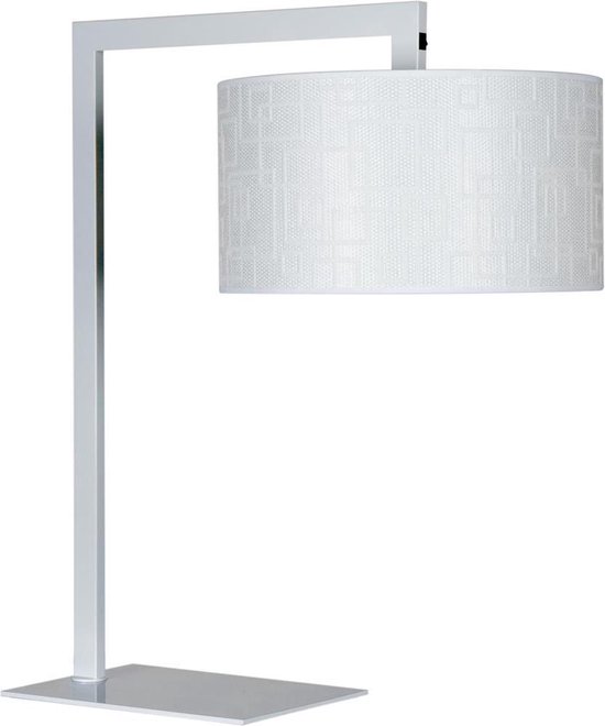 Maxima Tafellamp E27 1X60W Shiny Wit