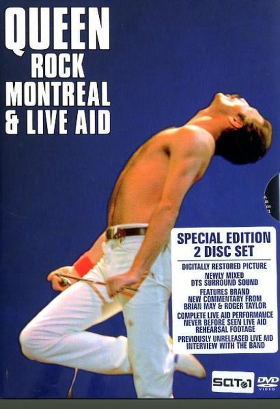 Cover van de film 'Queen - Rock Montreal / Live Aid'