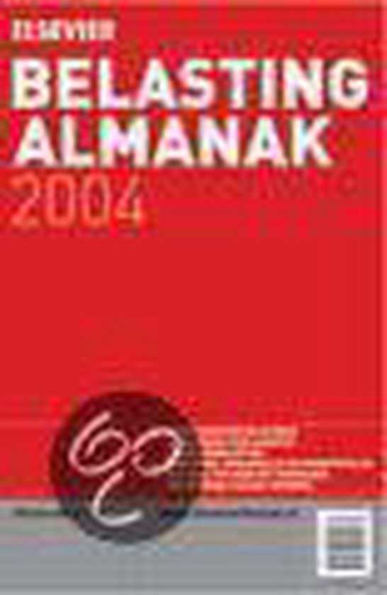 2004 Elsevier Belasting Almanak - cover