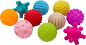 10 Stuks Educatieve Baby Speelgoed Ballen Multifunctioneel | Multicolor | Speel Accessoires