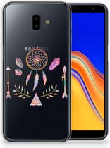 Geschikt voor Samsung Galaxy J6 Plus (2018) Uniek TPU Hoesje Boho Dreamcatcher
