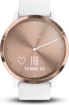 Garmin Vivomove HR - Hybride Smartwatch - 43 mm - Roségoud/wit Garmin Vivomove HR - Hybride Smartwatch - 43 mm - Roségoud/wit