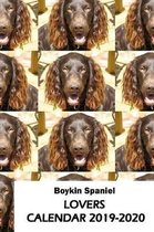 Boykin Spaniel Lovers Calendar 2019-2020