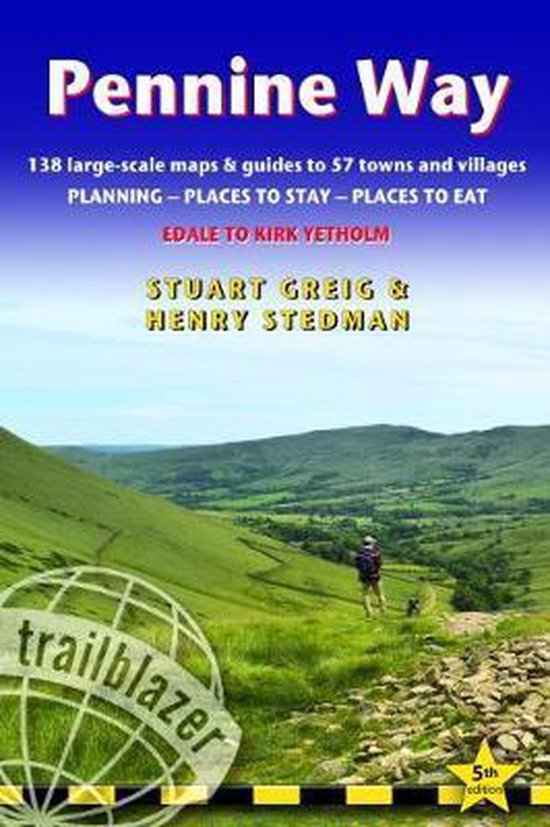 Pennine Way: British Walking Guide: Planning, Places to Stay ... - cover