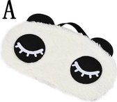 Masque pour les yeux Panda confortable - Masque de sommeil - Sommeil nocturne - Amélioré - Sommeil - Énergie - Contre la lumière