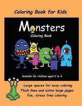 Coloring Book for Kids (Monsters Coloring book)