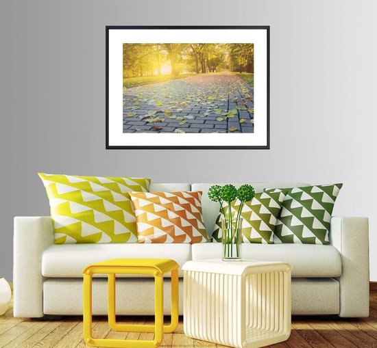 Homedecoration Almelo - Cadre photo - Format photo - 30 x 55 cm - Noir