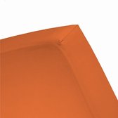 Damai - Hoeslaken (tot 25 cm) - Double Jersey - 160 x 200/210/220 - 180 x 200/210 cm - Mandarine