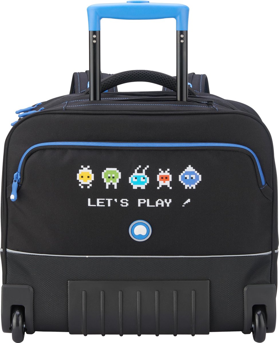 Delsey Video Games Horizontale Trolley 15.6 Inch Zwart
