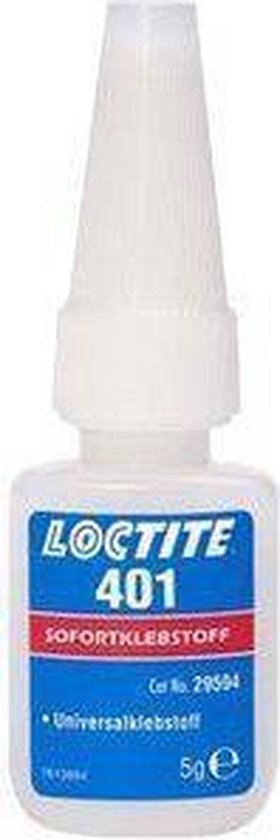 Loctite snellijm 401-5gr tube cyanoacrylaat 31778 - Loctite