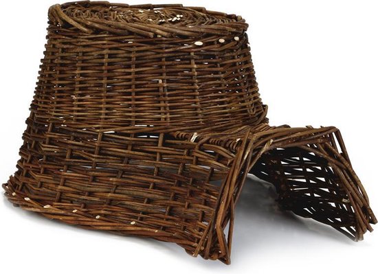 Esschert Design - Hedgehog Basket Willow Branches - Marron - 53 x 41 x 21 cm