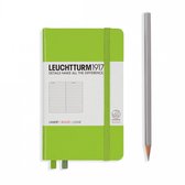 Leuchtturm1917 Notitieboek - Pocket - Gelinieerd - Lime