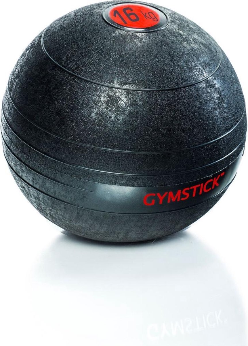 Gymstick Slam Ball 16 kg - Fitness bal - Crossfit Bal - Met Trainingsvideo's