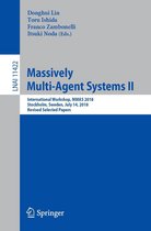Lecture Notes in Computer Science 11422 - Massively Multi-Agent Systems II