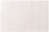 Rasteli Placemat-Onderlegger Afwasbaar Ivoor-Wit-Gebroken wit 45 cm 30 cm  Voordeelaanbod Per 4 STUKS