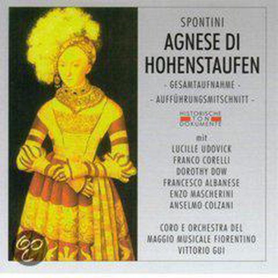 Agnese Di Hohenstaufen, G. Spontini CD (album) Muziek