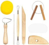 Outils de modelage - 8 pièces - outils de loisirs d'argile