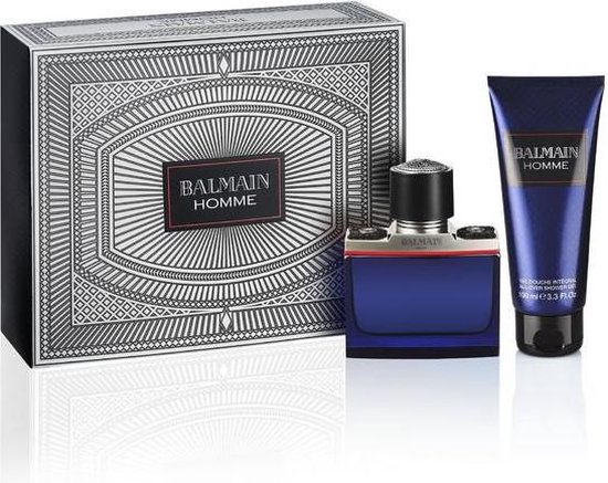 Balmain Homme Giftset 60 ml Eau de Toilette 100 ml Showergel