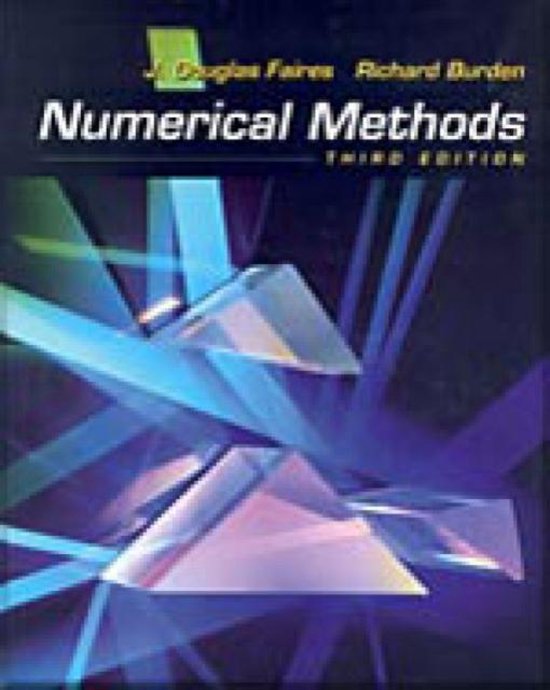 Numerical Methods 9780534407612 J. Douglas Faires Boeken